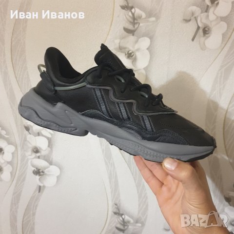 оригинални кожени маратонки ADIDAS OZWEEGO CORE BLACK номер 43 1/3, снимка 15 - Маратонки - 41497630