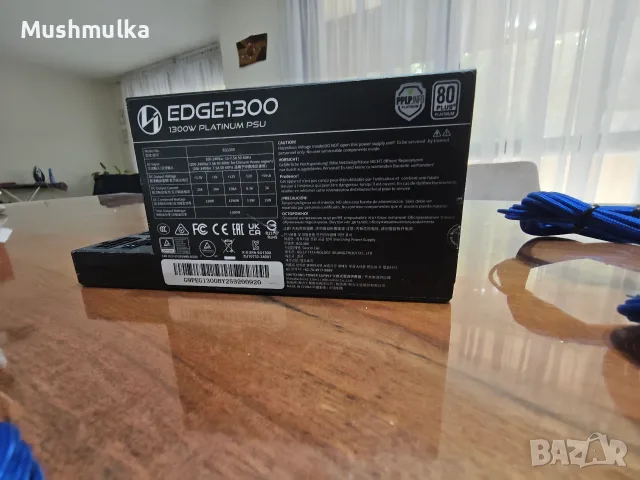 Захранване Lian Li EDGE1300 Modular Power Supply – 1300W Platinum, снимка 12 - Захранвания и кутии - 56244107