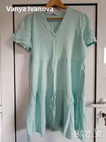 Only рокля в цвят мента хл, снимка 2 - Рокли - 50044804