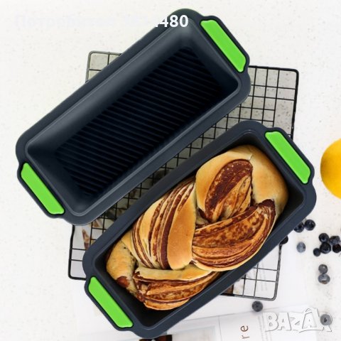 Правоъгълна силиконова форма за печене Правоъгълна силиконова форма за печене Правоъгълна силиконова, снимка 18 - Форми - 39954078