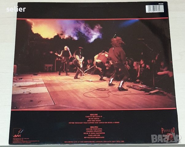 THE HUNTERS CLUB - BURN ALIVE Английско издание 1989г Стил:ROCK ,HARD ROCK Състояние на винила:NEAR , снимка 2 - Грамофонни плочи - 39731699