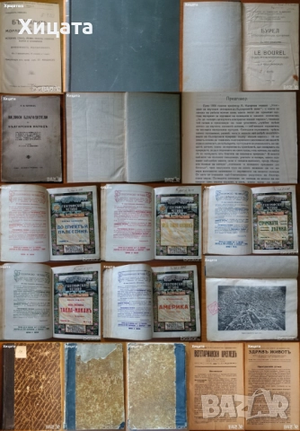 Бурел;Велики благодетели;Българите въ Моравско и Тимошко;Географско четиво;Здравъ Животъ,Вегетарианс