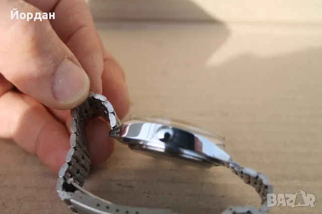 СССР мъжки часовник ''Полет'' хронограф  23 камъка, снимка 3 - Мъжки - 49483691