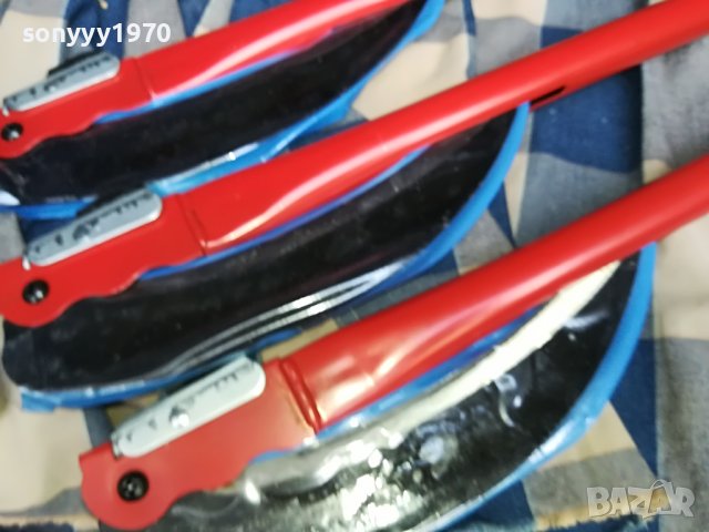 МИНИ КОСА-СГЪВАЕМА-СЪРП 45Х23СМ-НОВА МНОГО ОСТРА 3108221742, снимка 6 - Градински инструменти - 37859424