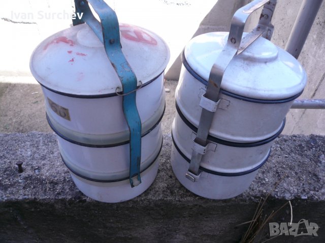 кан4ета за храна от соца емалирани, снимка 2 - Аксесоари за кухня - 37248227