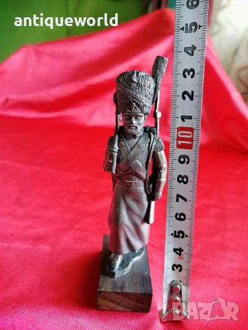 Статуетка Войник ,Сапьор Наполеонови Войни  1804-1815г, снимка 8 - Антикварни и старинни предмети - 39346418