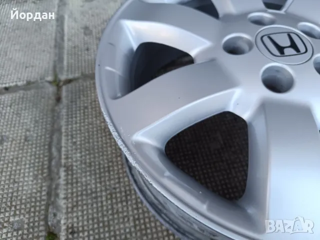 Оригинални алуминиеви джанти 17 цола HONDA CR-V / ХОНДА ЦР-В 5x114,3 64,1, снимка 15 - Гуми и джанти - 49993386