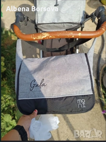Комбинирана количка Мони Гала, снимка 7 - Детски колички - 52731449