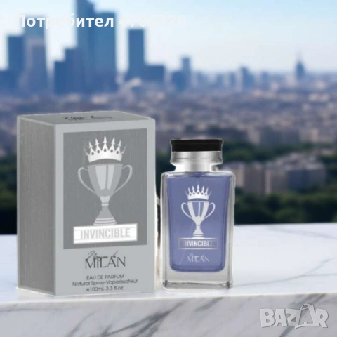 Парфюмна вода MILAN INVICIBLE 100 мл., снимка 5 - Дамски парфюми - 53113766