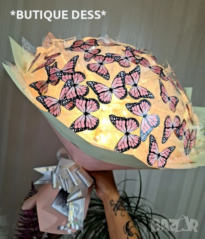 Светещи ръчно изработени букети ✨️"DESS"✨️, снимка 11 - Подаръци за рожден ден - 53192104