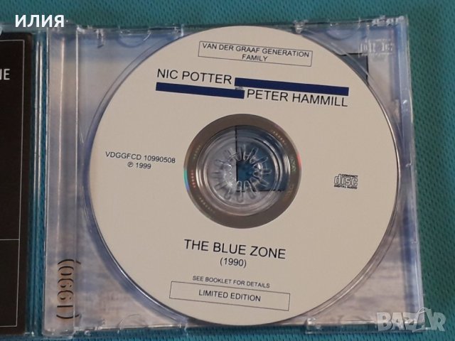 Nic Potter & Peter Hammill – 1990 - The Blue Zone(Ethereal,New Age), снимка 3 - CD дискове - 42748781