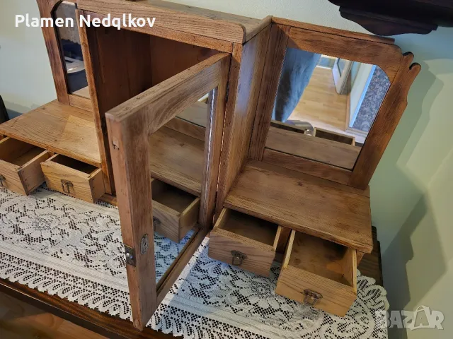 Стара българска етажерка. , снимка 6 - Антикварни и старинни предмети - 49621786