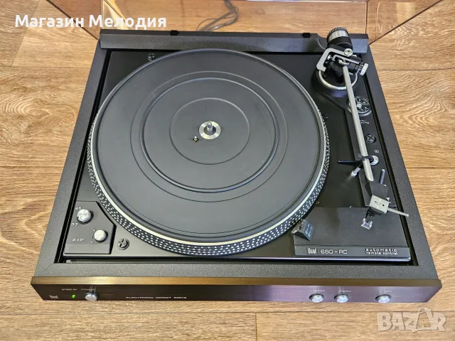 Грамофон Dual CS 650 RC Electronic Direct Drive – Перфектен Пълен Автомат, Made in W. Germany, снимка 12 - Грамофони - 55940039