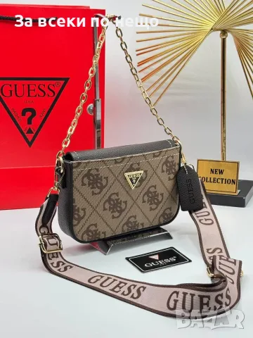 Guess Дамска Чанта Гес - Различни Цветове Код SEM-132, снимка 11 - Чанти - 55754588