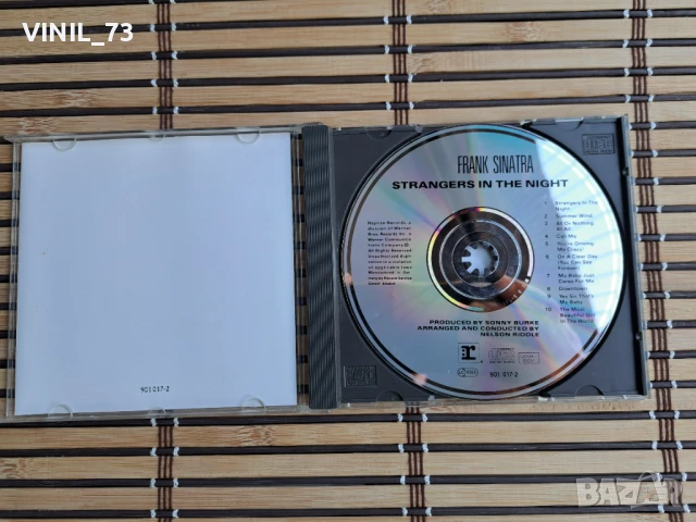 Frank Sinatra – Strangers In The Night, снимка 2 - CD дискове - 50789096