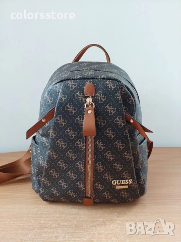 Кафява раница Guess/SG73p, снимка 4 - Раници - 51740293
