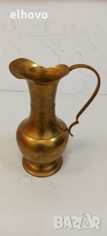 Старинна месингова кана -, снимка 5 - Антикварни и старинни предмети - 31846078