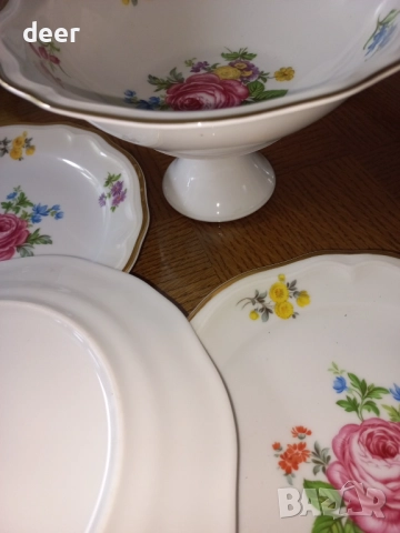 Баварски десертни чинии, снимка 9 - Чинии - 51778332