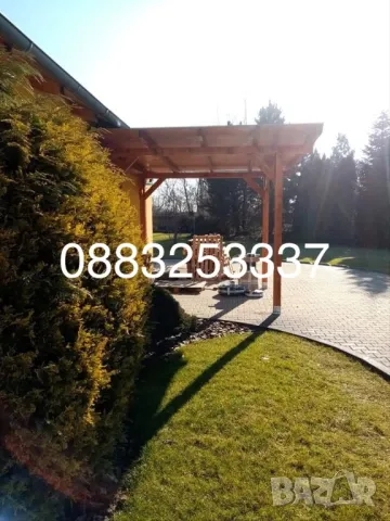 Изграждане на дървени навеси Покриви с гаранция Ремонт на покриви и хидроизолации, снимка 14 - Ремонти на покриви - 49818396