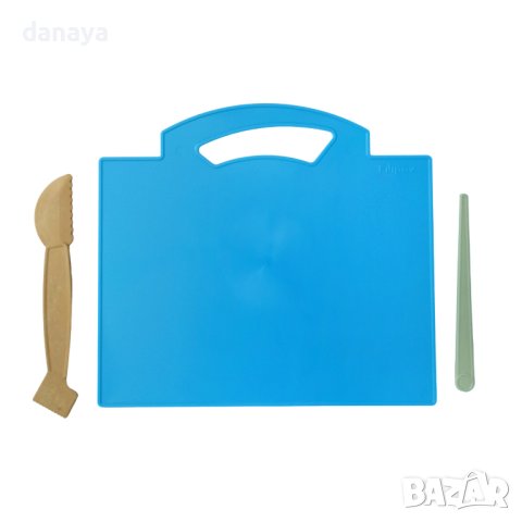 3973 Дъска за пластилин с ножче и показалка