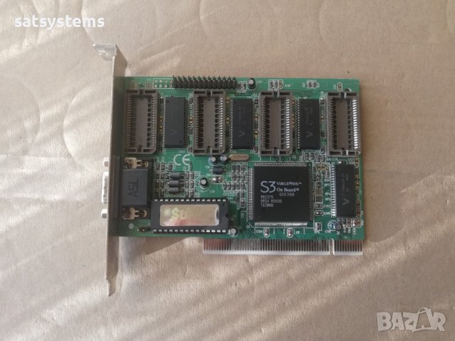 Видео карта S3 Super Virge/DX S3 VGDX 4MB PCI, снимка 1 - Видеокарти - 36962753