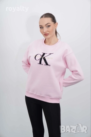 Calvin Klein Розова Дамска Памучна Блуза 