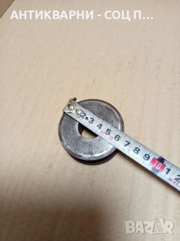 Соц Стара Малка Шайба За Машини Техника 0.315кг. Номер 164., снимка 5 - Антикварни и старинни предмети - 53037239