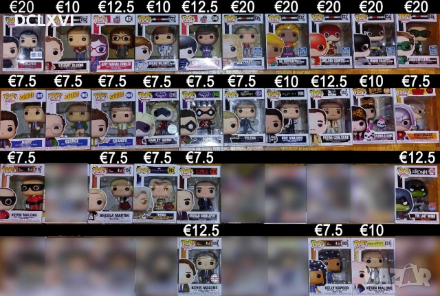 Колекция от Funko Pop - Big Bang Theory, Marvel, DC, The Office, снимка 1 - Колекции - 52576611