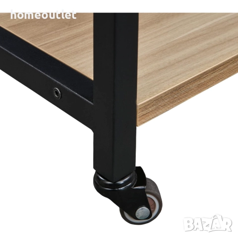 ПРОМОЦИЯ Мултифункционална масичка на колела с място за съхранение PADMA HOUSE SZCJ-20401-WA, снимка 3 - Маси - 52722003