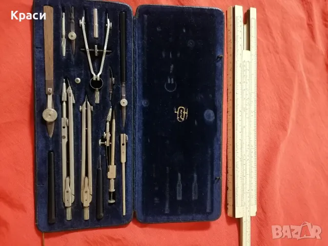 комплект прецизни пергели , снимка 5 - Други инструменти - 48525026