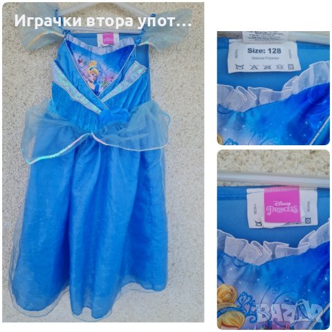 Рокли Disney Princess , снимка 3 - Детски рокли и поли - 42474774