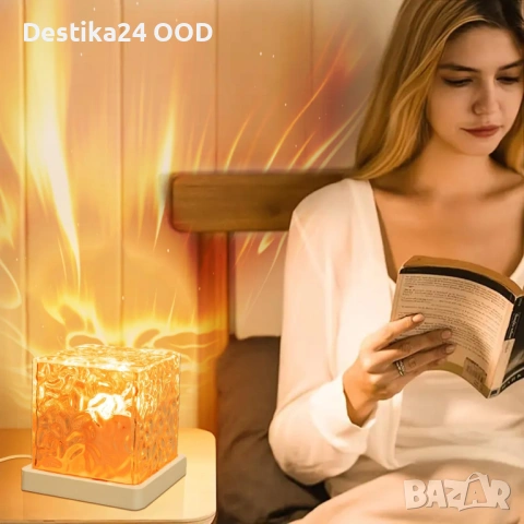 LED нощна лампа проектор звезди и океан с дистанционно, снимка 7 - Лед осветление - 54147947