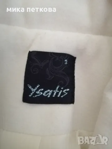 Бяло елегантно меко палто, снимка 4 - Палта, манта - 48207432