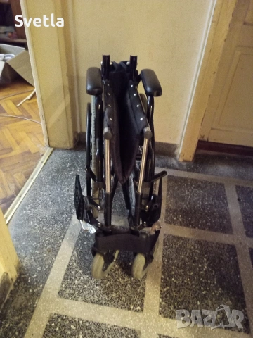 Сгъваема инвалидна количка, снимка 3 - Инвалидни колички - 53322981