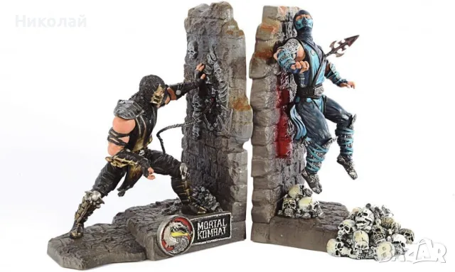 Mortal Kombat 9 Kollector Edition Фигури Scorpion vs Subzero USA Мортал Комбат MK, снимка 10 - Колекции - 55777576