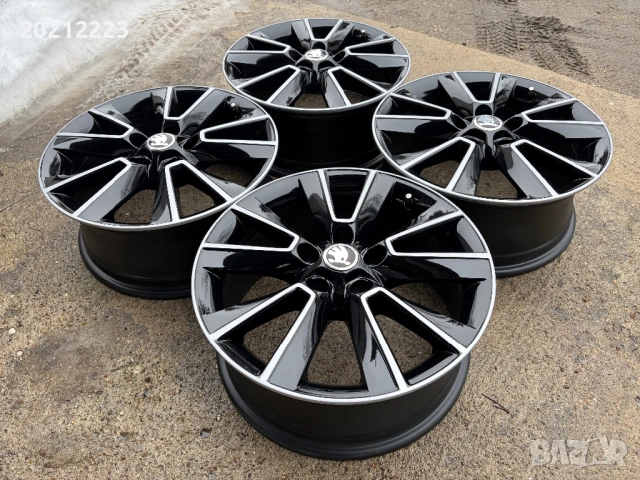 4 броя алуминиеви джанти за Skoda Octavia,Yeti,Karoq 17, снимка 9 - Гуми и джанти - 53381294