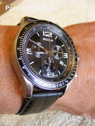 Doxa Tachymeter 285.10 Men's Watch, снимка 2 - Мъжки - 53906360