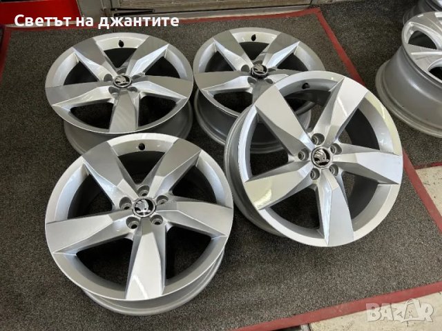 17 Цола 5x100 Оригинални Нови VW T Cross  Polo Skoda Scala Kamiq , снимка 3 - Гуми и джанти - 49560362