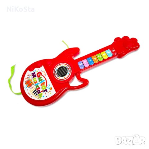 Играчка китара - музикална, снимка 2 - Музикални играчки - 42914326