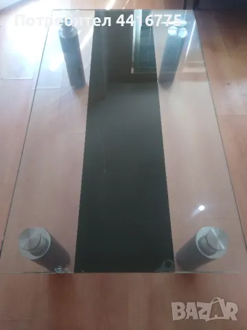 стъклена маса, снимка 4 - Маси - 49976072