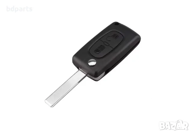 Кутийка за ключ с 2 бутона CITROEN & PEUGEOT, HU83, CE0536, снимка 2 - Части - 56140969