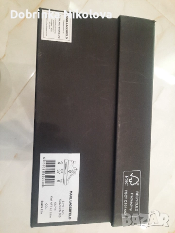 Сникърси Karl Lagerfeld, снимка 10 - Дамски ежедневни обувки - 52943673