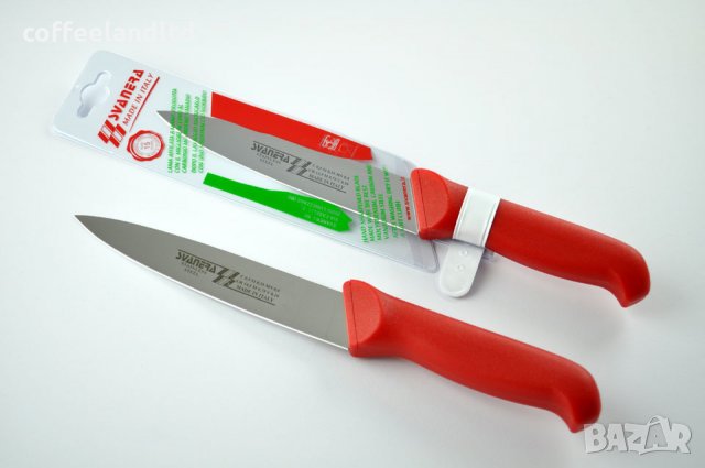 Нож за готвене 16см - 6520/червен 