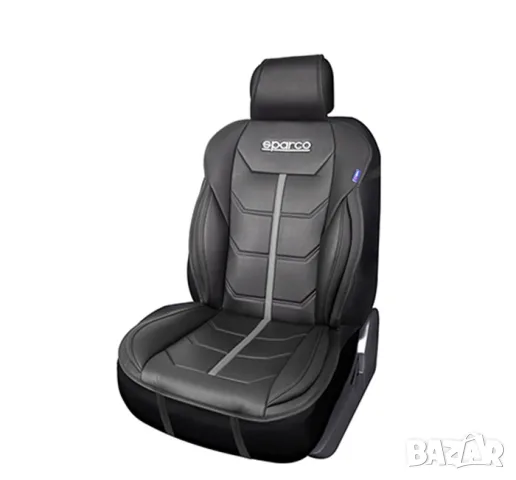 Подложка за седалка Sparco в сиво за комфорт при пътуване