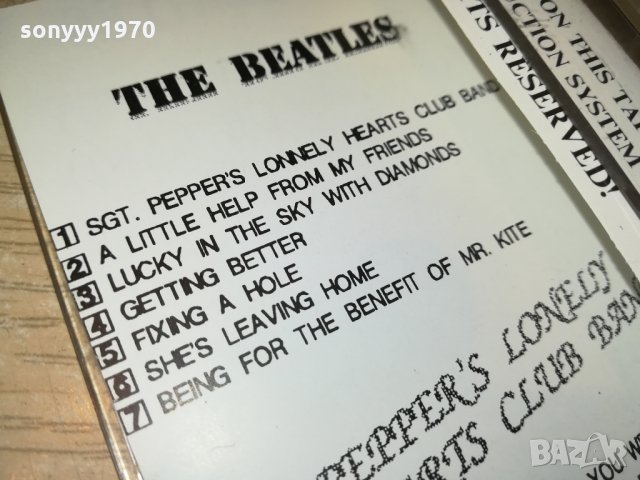 sold out-THE BEATLES-АУДИОКАСЕТА 1712211946, снимка 11 - Аудио касети - 35174511