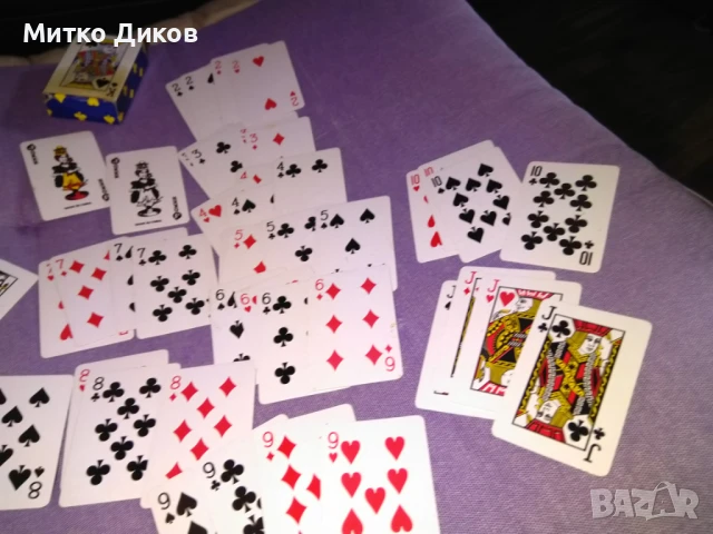 Мини карти 52 броя  нови, снимка 6 - Карти за игра - 51007800