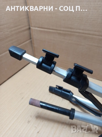 Стара Алуминиева Тринога Стойка За Статив Пазарен Нивелир. Номер 586., снимка 4 - Антикварни и старинни предмети - 53206129