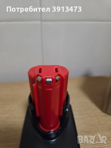 Adnmroku-3.0Ah литиево-йонна резервна батерия за Milwaukee M12 M12B, 3.0 Ah , снимка 3 - Оригинални батерии - 52958263