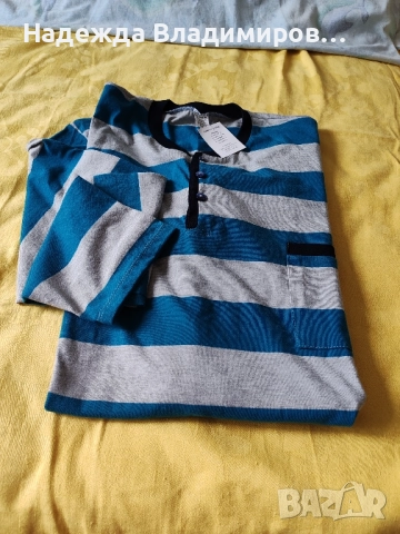 Мъжка пижама с дълъг ръкав , снимка 3 - Бельо - 51604049