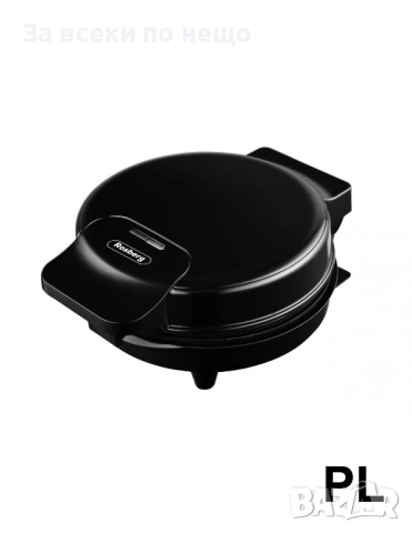 Гофретник за Bubble Waffle Rosberg R51442H 1000W, Черен Код P2201, снимка 4 - Гофретници - 54198456